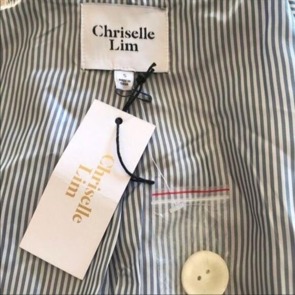 NWT Free People x Chriselle Lim Blue Blazer - Picture 6 of 8